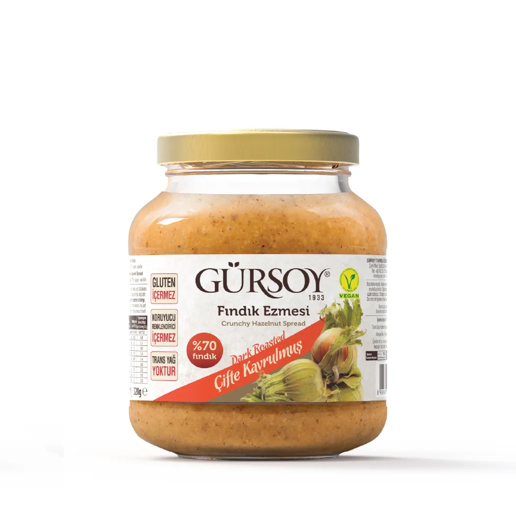 Gürsoy Çifte Kavrulmuş Fındık Ezmesi 320g